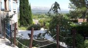 Maison piscine vue