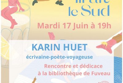 Rencontre avec Karin HUET: écrivain voyageur_Fuveau